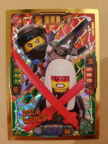 NINJAGO Trading Card Game (German) Series 4 - # LE16 Nya vs Harumi