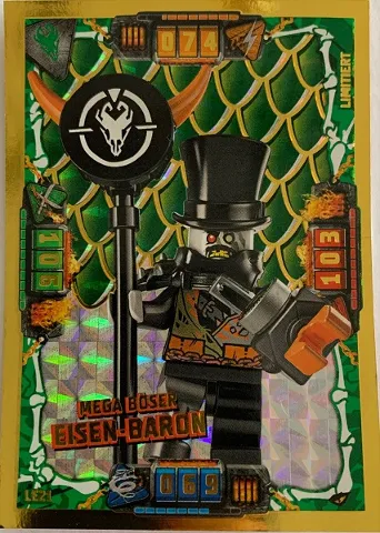 NINJAGO Trading Card Game (German) Series 4 - # LE21 Mega Böser Eisen-Baron