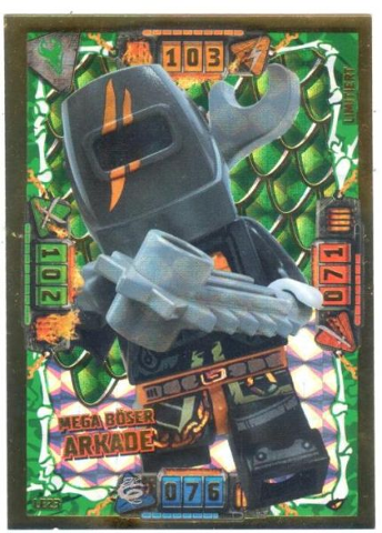 NINJAGO Trading Card Game (German) Series 4 - # LE23 Mega Böser Arkade