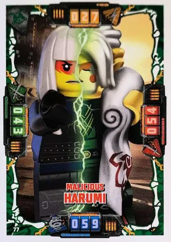 NINJAGO Trading Card Game (English) Series 4 - # 77 Malicious Harumi