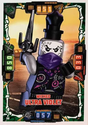 NINJAGO Trading Card Game (English) Series 4 - # 80 Wicked Ultra Violet