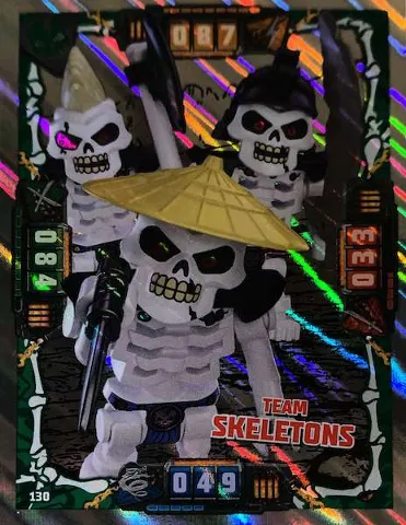 NINJAGO Trading Card Game (English) Series 4 - # 130 Team Skeletons