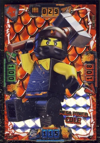 NINJAGO Trading Card Game (Polish) Series 4 - # LE2 Mega Power Cole