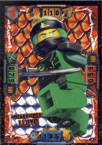 NINJAGO Trading Card Game (Polish) Series 4 - # LE3 Mega Power Lloyd