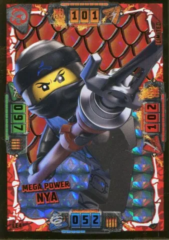 NINJAGO Trading Card Game (Polish) Series 4 - # LE4 Mega Power Nya