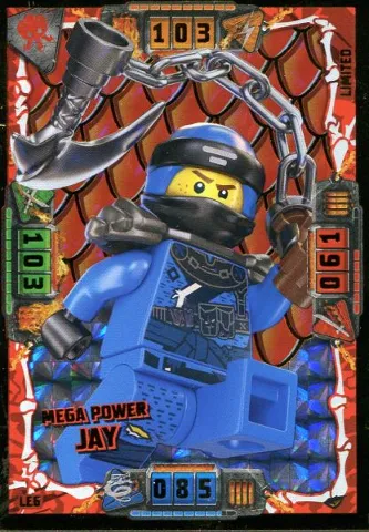 NINJAGO Trading Card Game (Polish) Series 4 - # LE6 Mega Power Jay