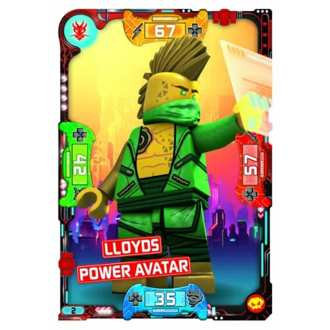 NINJAGO Trading Card Game (German) Series 5 (Next Level) - # 2 Lloyds Power Avatar
