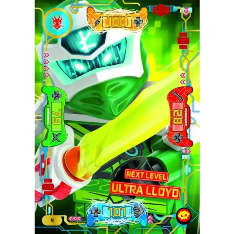 NINJAGO Trading Card Game (German) Series 5 (Next Level) - # 4 Next Level Ultra Lloyd