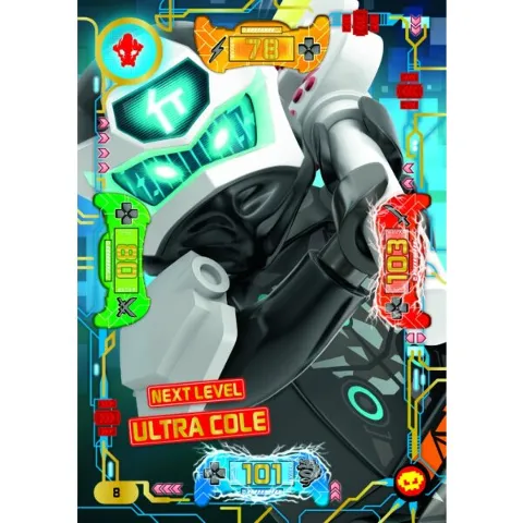 NINJAGO Trading Card Game (German) Series 5 (Next Level) - # 8 Next Level Ultra Cole