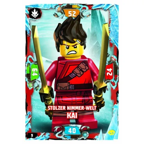 NINJAGO Trading Card Game (German) Series 5 (Next Level) - # 9 Stolzer Nimmer-Welt Kai