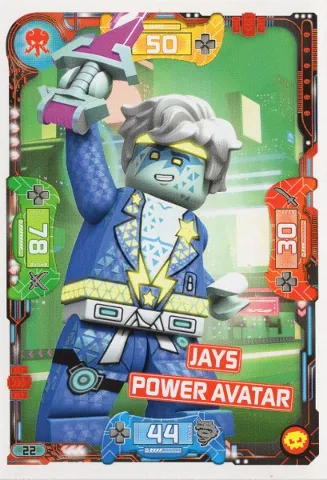 NINJAGO Trading Card Game (German) Series 5 (Next Level) - # 22 Jays Power Avatar