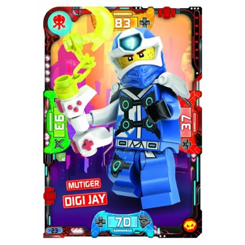 NINJAGO Trading Card Game (German) Series 5 (Next Level) - # 23 Mutiger Digi Jay