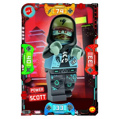 NINJAGO Trading Card Game (German) Series 5 (Next Level) - # 35 Power Scott