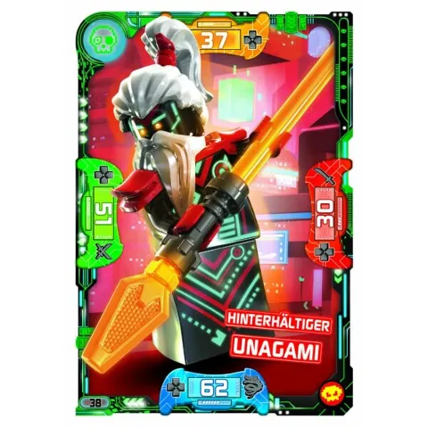 NINJAGO Trading Card Game (German) Series 5 (Next Level) - # 38 Hinterhältiger Unagami