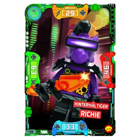 NINJAGO Trading Card Game (German) Series 5 (Next Level) - # 44 Hinterhältiger Richie