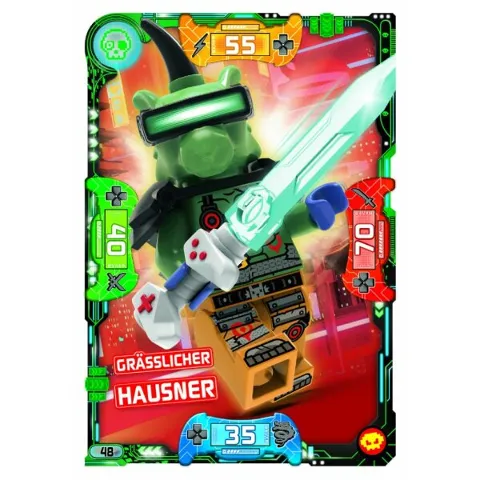 NINJAGO Trading Card Game (German) Series 5 (Next Level) - # 48 Grässlicher Hausner