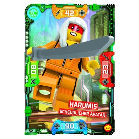 NINJAGO Trading Card Game (German) Series 5 (Next Level) - # 52 Harumis Scheußlicher Avatar