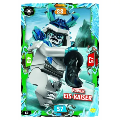 NINJAGO Trading Card Game (German) Series 5 (Next Level) - # 60 Power Eis-Kaiser