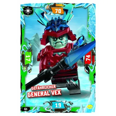 NINJAGO Trading Card Game (German) Series 5 (Next Level) - # 61 Gefährlicher General Vex