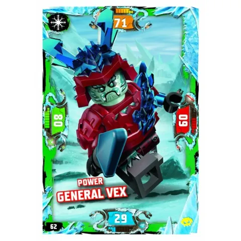 NINJAGO Trading Card Game (German) Series 5 (Next Level) - # 62 Power General Vex