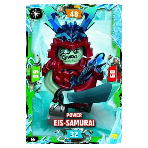 NINJAGO Trading Card Game (German) Series 5 (Next Level) - # 66 Power Eis-Samurai