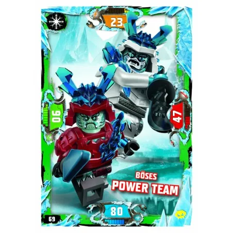 NINJAGO Trading Card Game (German) Series 5 (Next Level) - # 69 Böses Power Team