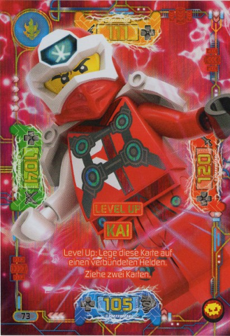 NINJAGO Trading Card Game (German) Series 5 (Next Level) - # 73 Level Up Kai