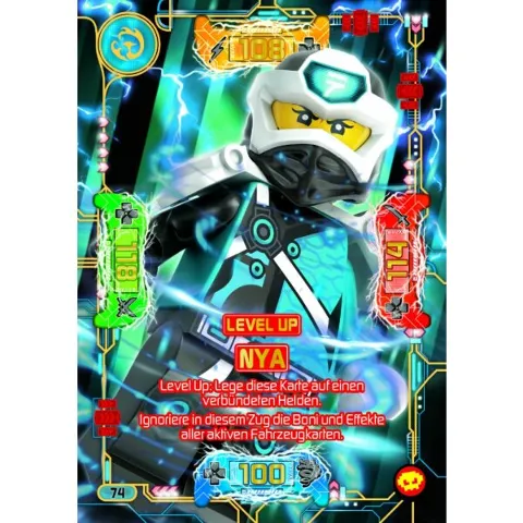 NINJAGO Trading Card Game (German) Series 5 (Next Level) - # 74 Level Up Nya