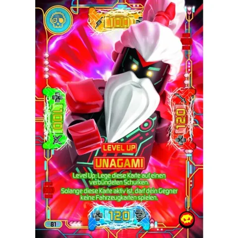 NINJAGO Trading Card Game (German) Series 5 (Next Level) - # 81 Level Up Unagami