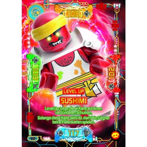 NINJAGO Trading Card Game (German) Series 5 (Next Level) - # 82 Level Up Sushimi