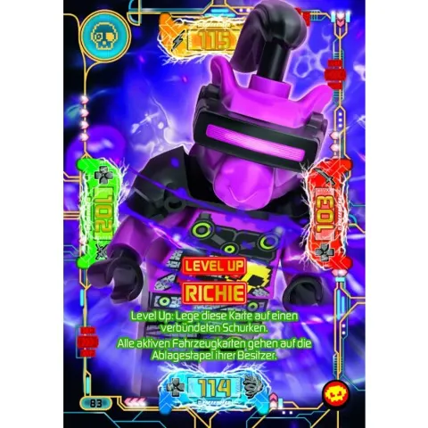 NINJAGO Trading Card Game (German) Series 5 (Next Level) - # 83 Level Up Richie