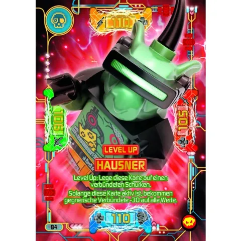 NINJAGO Trading Card Game (German) Series 5 (Next Level) - # 84 Level Up Hausner