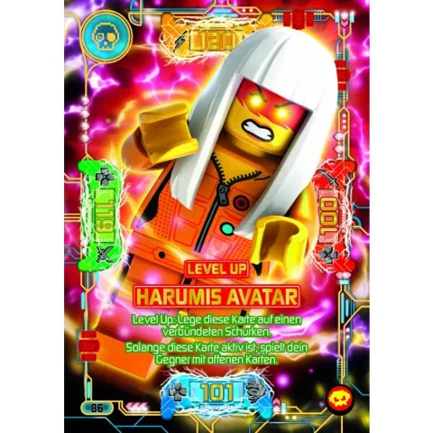 NINJAGO Trading Card Game (German) Series 5 (Next Level) - # 86 Level Up Harumis Avatar