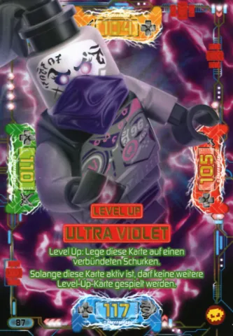 NINJAGO Trading Card Game (German) Series 5 (Next Level) - # 87 Level Up Ultra Violet
