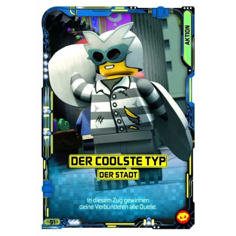 NINJAGO Trading Card Game (German) Series 5 (Next Level) - # 91 Der coolste Typ der Stadt