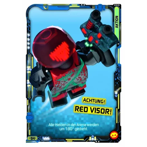 NINJAGO Trading Card Game (German) Series 5 (Next Level) - # 94 Achtung! Red Visor!