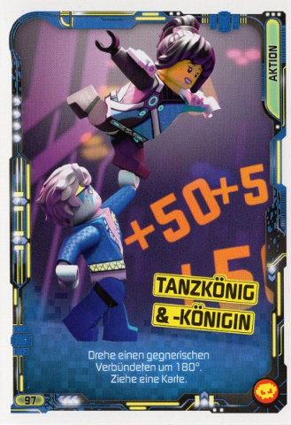 NINJAGO Trading Card Game (German) Series 5 (Next Level) - # 97 Tanzkönig & -königin