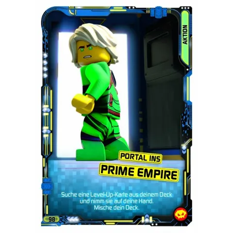 NINJAGO Trading Card Game (German) Series 5 (Next Level) - # 98 Portal ins Prime Empire