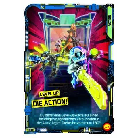NINJAGO Trading Card Game (German) Series 5 (Next Level) - # 101 Level Up Die Action!