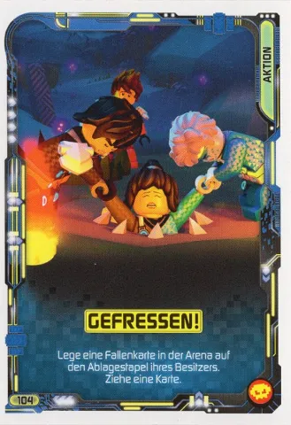 NINJAGO Trading Card Game (German) Series 5 (Next Level) - # 104 Gefressen!