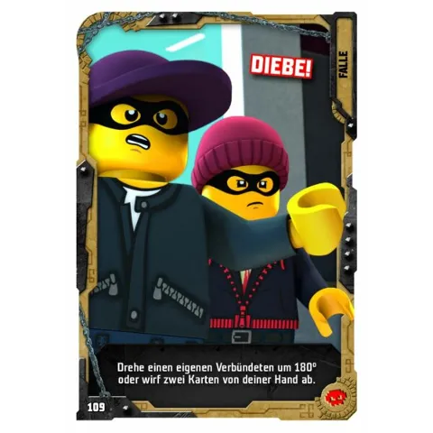 NINJAGO Trading Card Game (German) Series 5 (Next Level) - # 109 Diebe!