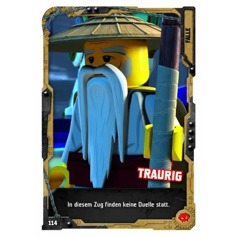 NINJAGO Trading Card Game (German) Series 5 (Next Level) - # 114 Traurig