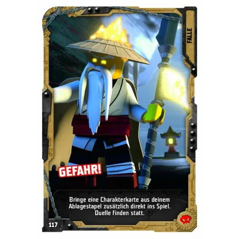 NINJAGO Trading Card Game (German) Series 5 (Next Level) - # 117 Gefahr!