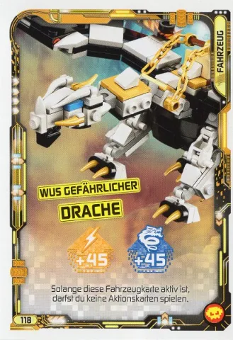 NINJAGO Trading Card Game (German) Series 5 (Next Level) - # 118 Wus gefährlicher Drache