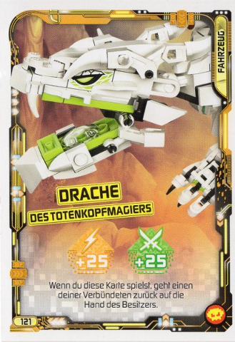 NINJAGO Trading Card Game (German) Series 5 (Next Level) - # 121 Drache des Totenkopfmagiers