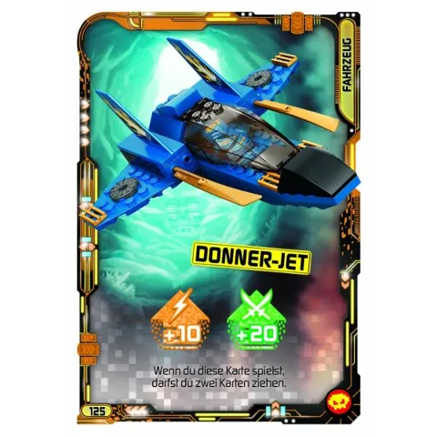 NINJAGO Trading Card Game (German) Series 5 (Next Level) - # 125 Donner-Jet