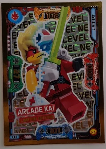 NINJAGO Trading Card Game (German) Series 5 (Next Level) - # LE1 Arcade Kai Limited Edition
