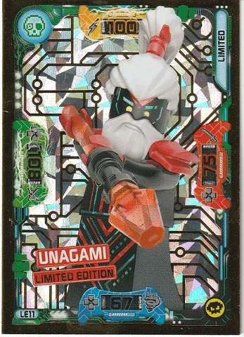 NINJAGO Trading Card Game (German) Series 5 (Next Level) - # LE11 Unagami Limited Edition