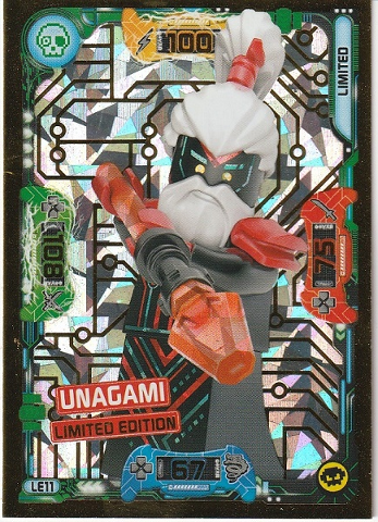 NINJAGO Trading Card Game (German) Series 5 (Next Level) - # LE11 Unagami Limited Edition