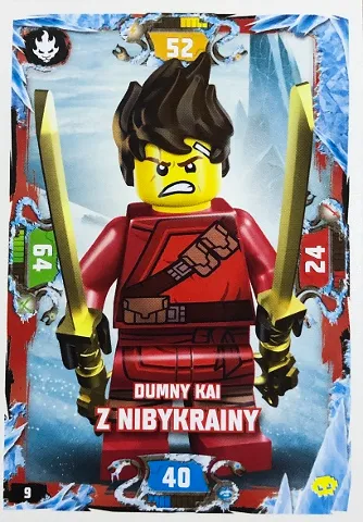 NINJAGO Trading Card Game (Polish) Series 5 (Następny Poziom) - # 9 Dumny Kai z Nibykrainy